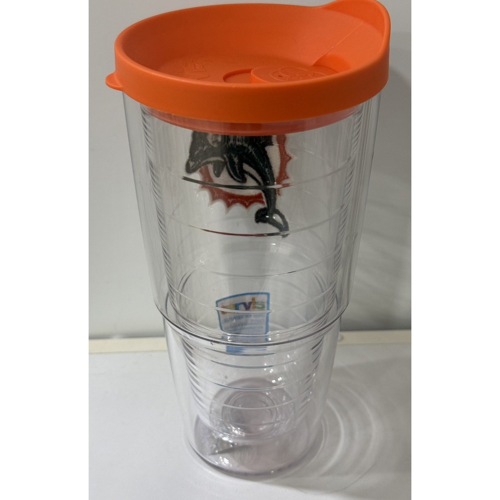 Miami Dolphins 16 Oz. Tervis Tumbler with Lid NFL Football Team